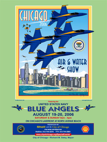 Chicago Air & Water Show 2006 Poster