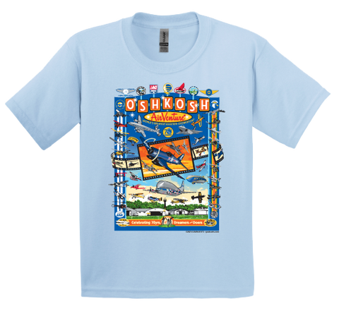 2023 EAA Oshkosh AirVenture Main Event YOUTH T-shirt