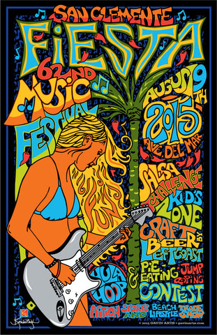 San Clemente Fiesta Poster 2015