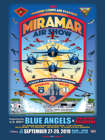 MCAS Miramar 2019 Air Show Poster