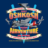 2021 EAA Oshkosh AirVenture Main Event T-shirt