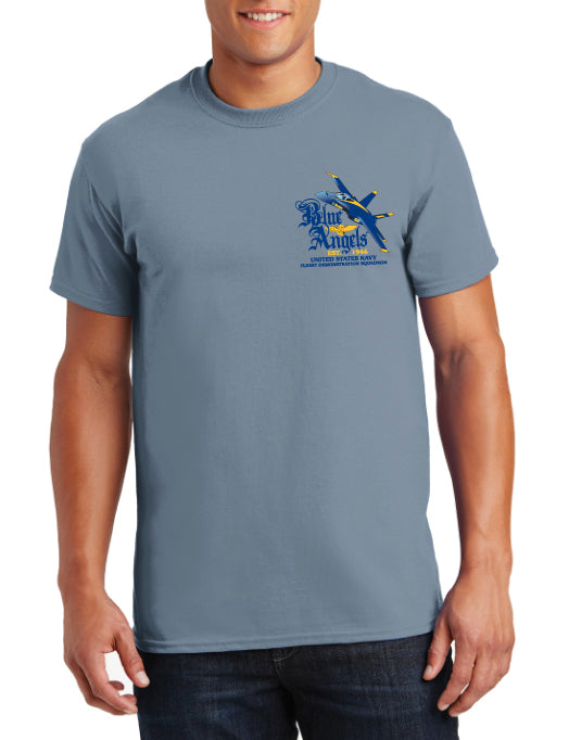 Custom Name U.S. Navy Blue Angels T-Shirt 3D DLTT1208BG11