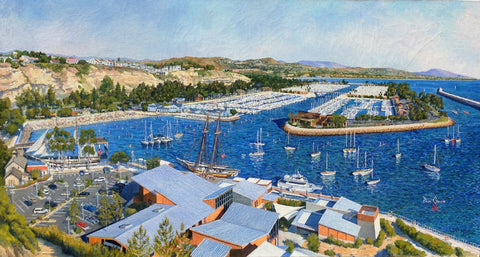 25th Anniversary Painting of Dana Point Harbor