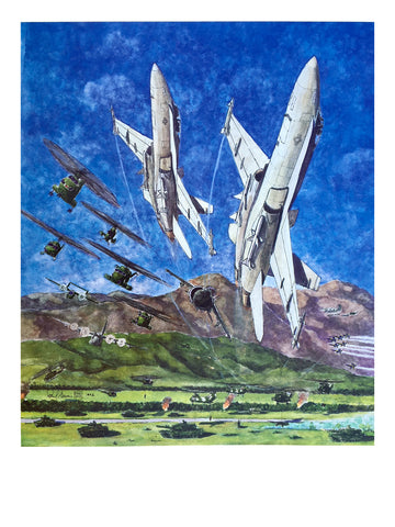 MCAS El Toro Air Show 1992 Lithograph