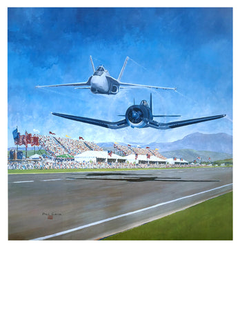 MCAS El Toro Air Show 1993 Lithograph