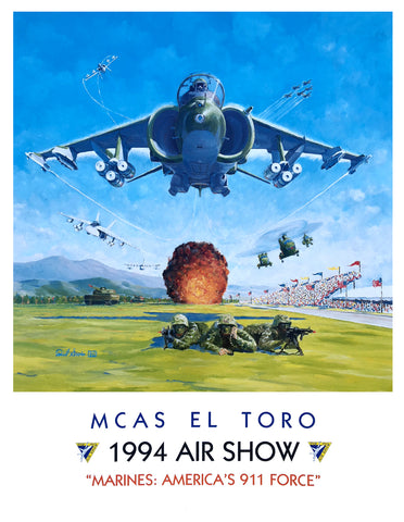 MCAS El Toro Air Show 1994 Poster