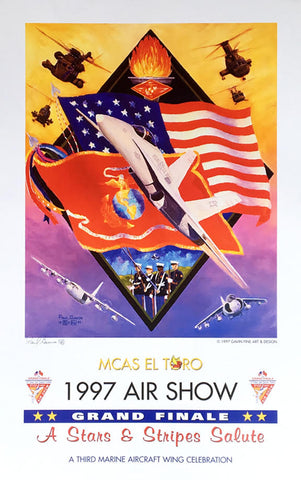 MCAS El Toro Air Show 1997 Poster