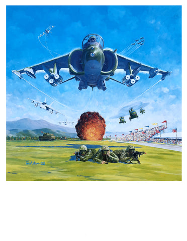 MCAS El Toro Air Show 1994 Lithograph