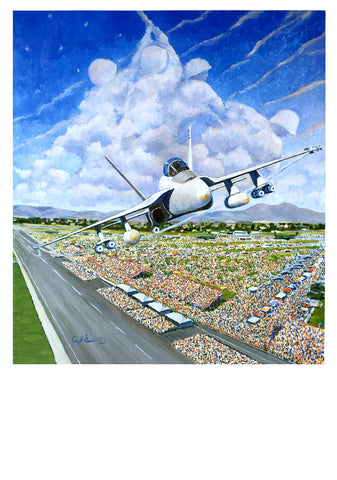 MCAS El Toro Air Show 1995 Lithograph