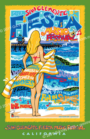 San Clemente Fiesta Poster 2019