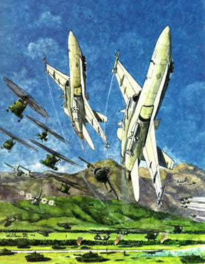 MCAS El Toro Air Show 1992 Note Card