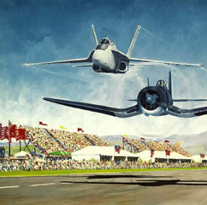 MCAS El Toro Air Show 1993 Note Cards