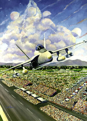 MCAS El Toro Air Show 1995 Note Cards