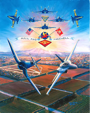 MCAS El Toro Air Show 1996 Note Cards