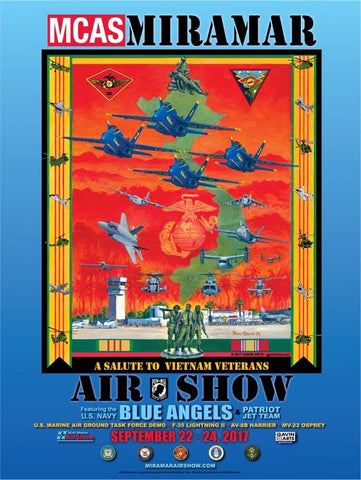 MCAS Miramar 2017 Air Show Poster