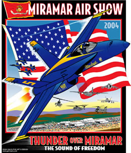 MCAS Miramar Air Show 2004 Pin