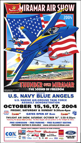 MCAS Miramar 2004 Air Show Poster
