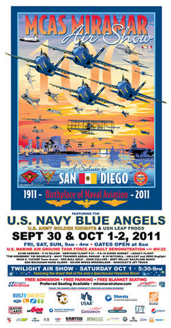 MCAS Miramar 2011 Air Show Poster