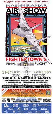 MCAS Miramar 1997 Air Show Poster