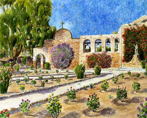 Mission San Juan Capistrano Note Cards