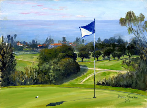 On the Green: 15th Hole, San Clemente Municipal Golf Course