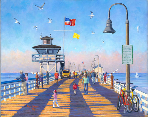 San Clemente Pier: Morning Colors