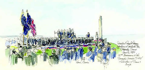 D-Day 40th Anniversary 1984 President Reagan Addresses the "Boys of Pointe du Hoc", 1984