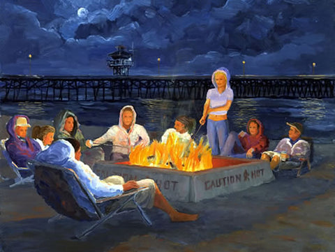 Beach Bonfire: S'more Fun in San Clemente