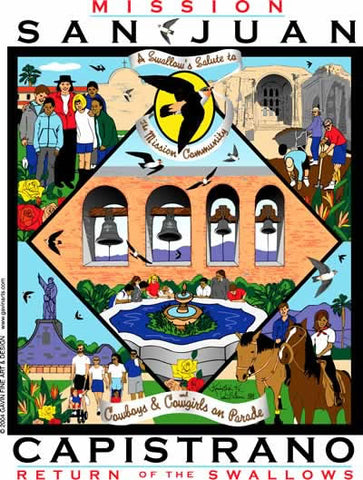 San Juan Capistrano Swallows Day 2004 Poster