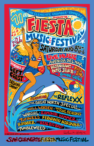 San Clemente Fiesta Music Festival Poster 2026