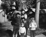1971 Webb Family First Backpacking Trip.  Photo taken at Tuolumne Meadows Lodge