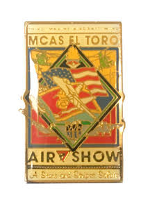 1997 Rectangle Design Pin from the Last El Toro Air Show “Hail & Farewell”