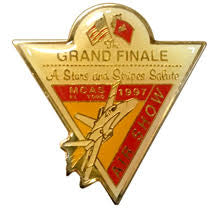 1997 Triangle Logo Pin from the Last El Toro Air Show “Hail & Farewell”