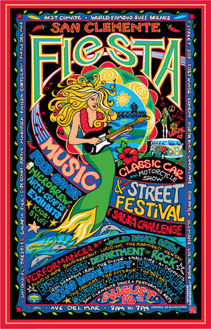 San Clemente Fiesta Poster 2012