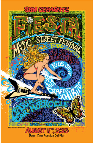 San Clemente Fiesta Poster 2013