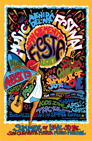 San Clemente Fiesta Poster 2017