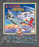 B-17 "Aluminum Overcast" T-shirts