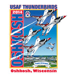2014 Oshkosh AirVenture Thunderbirds T-shirt