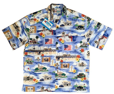 Huntington Beach Surf City Hawaiian™ Shirts for Men