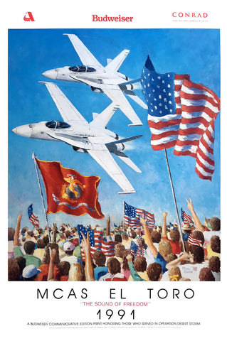 MCAS El Toro Air Show 1991 Poster