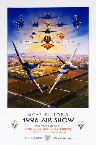 MCAS El Toro Air Show 1996 Poster