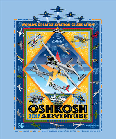 2017 Main Event Oshkosh AirVenture Tshirt