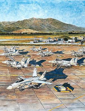 MCAS El Toro Air Show 1989 Note Cards