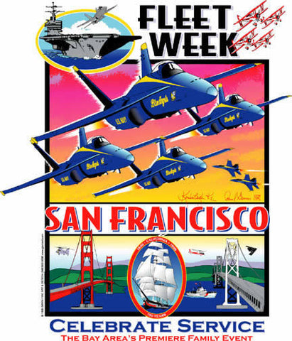 Fleet Week San Francisco 1999 Poster