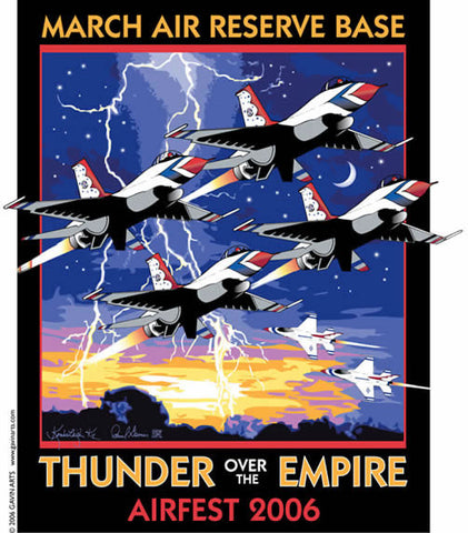 March Air Reserve Base AirFest Poster