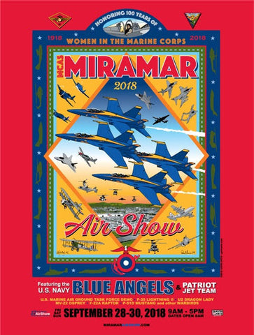 MCAS Miramar 2018 Air Show Poster