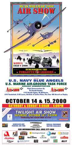 MCAS Miramar 2000 Air Show Poster