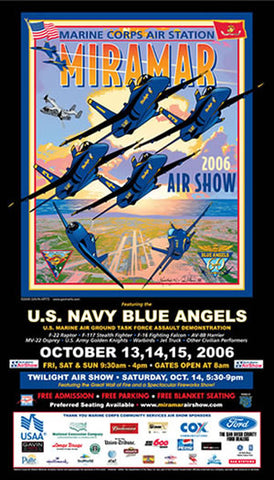 MCAS Miramar 2006 Air Show Poster