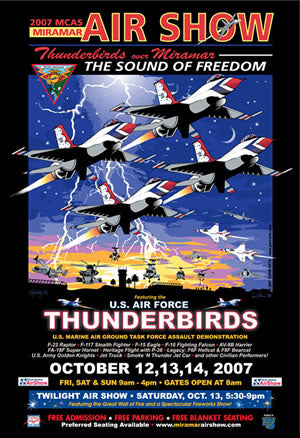 MCAS Miramar 2007 Air Show Poster