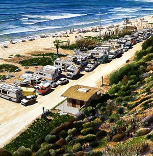 San Onofre: Surfer's Paradise Note Cards